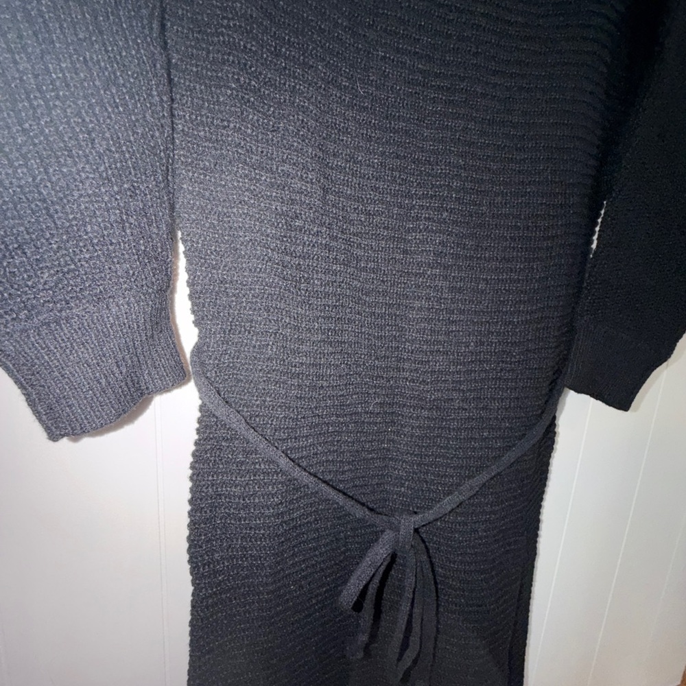Cupshe Onyx One Shoulder Knit Dress New with Tags - Picture 3 of 4